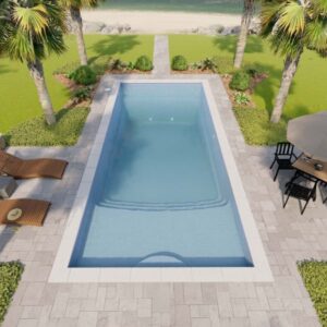 Latham Fiberglass Pools: The Cayman 14 Model